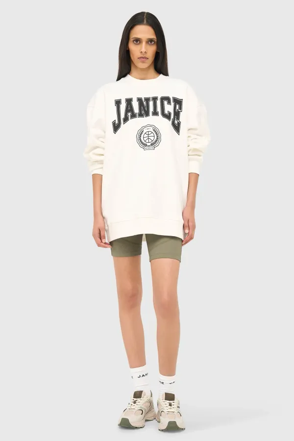 Sweater Dames Oversized Wit Oliver
