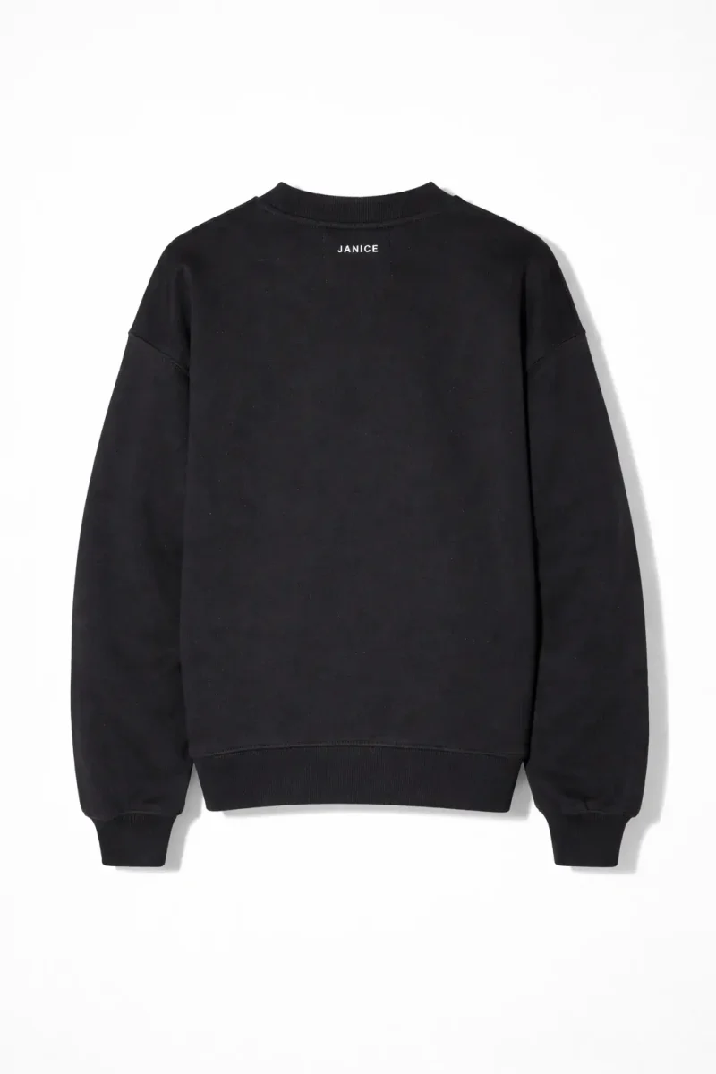 Zwarte Dames Sweater Katoen Owen