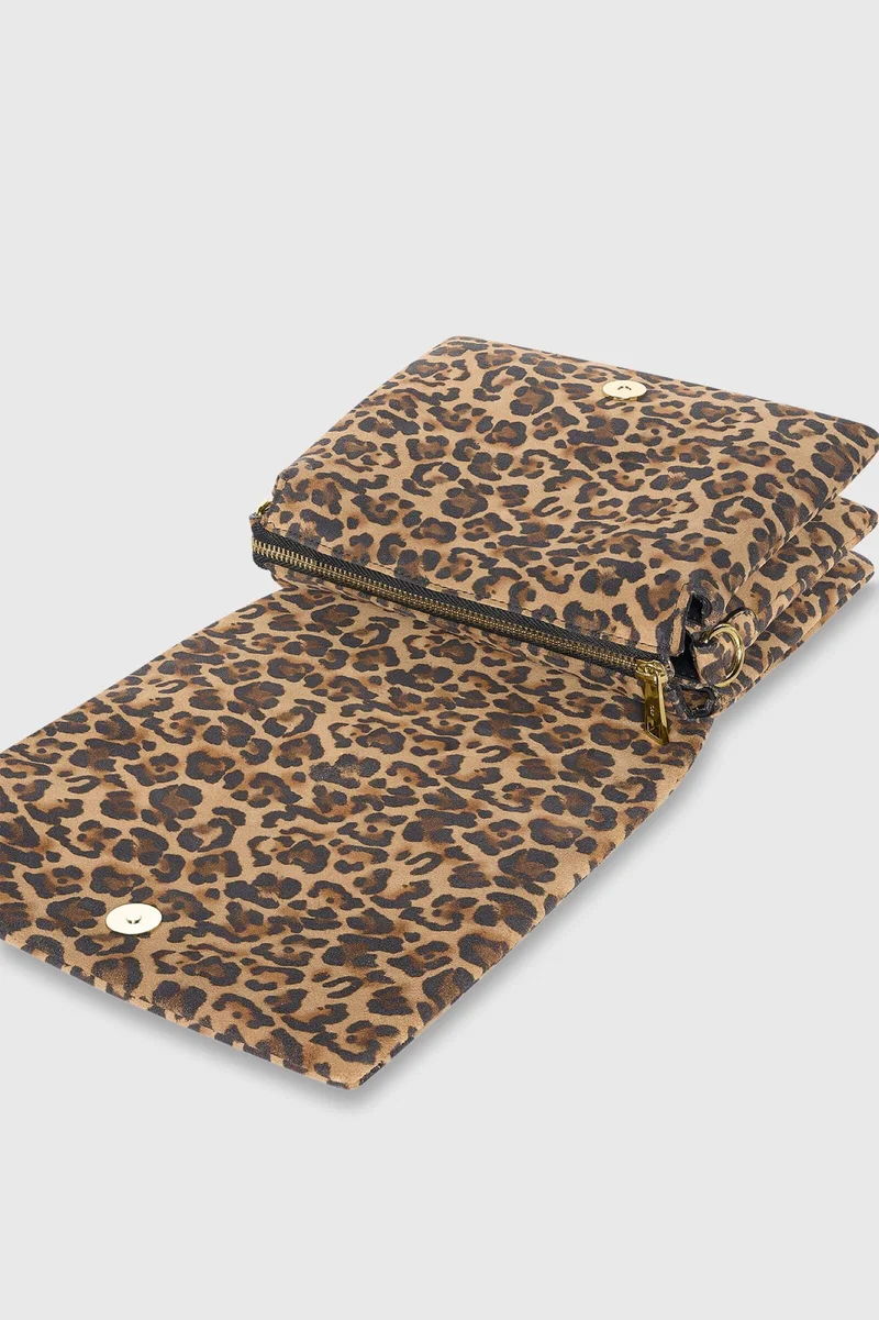 Skylar Panterprint Suede