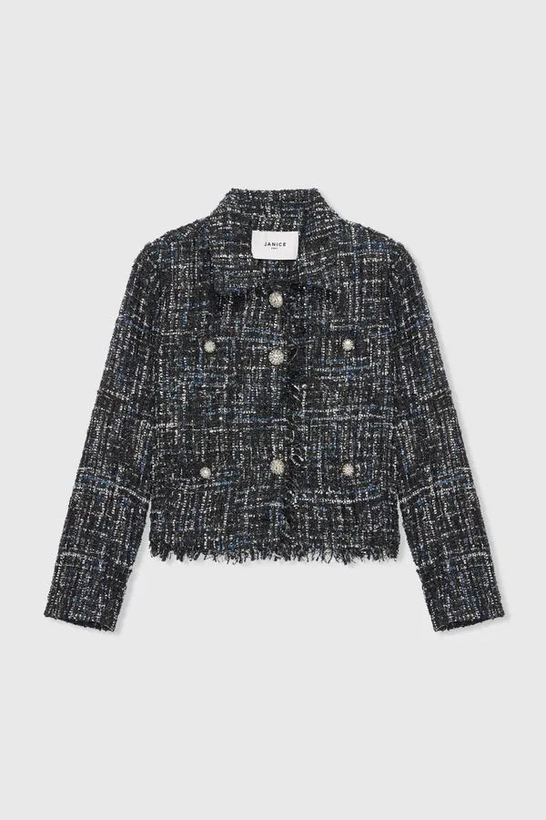 Tatum Blauw Lurex