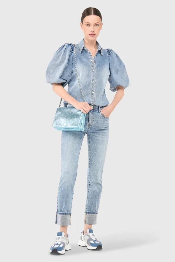 Lars Blouse Blauw 435
