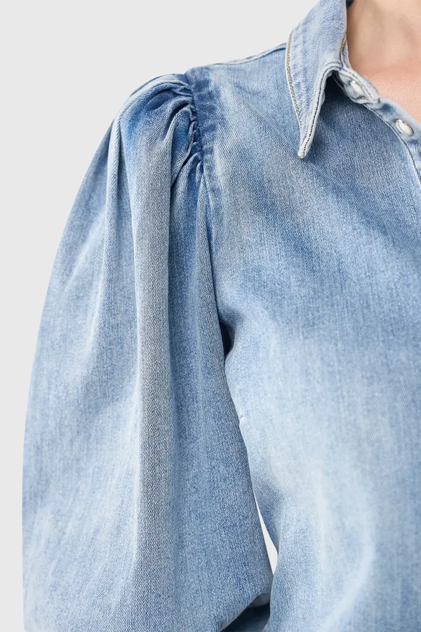 Lars Blouse Blauw 435