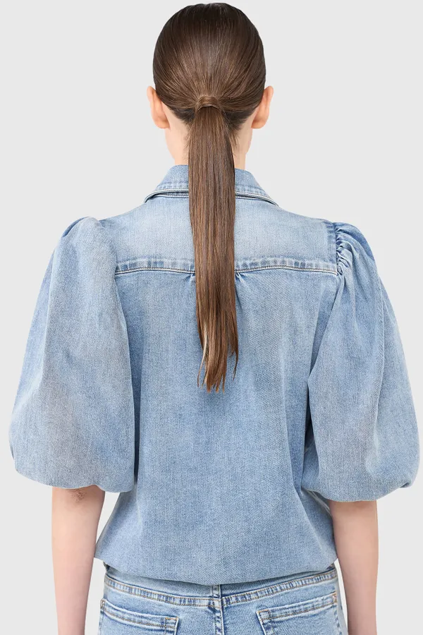 Lars Blouse Blauw 435