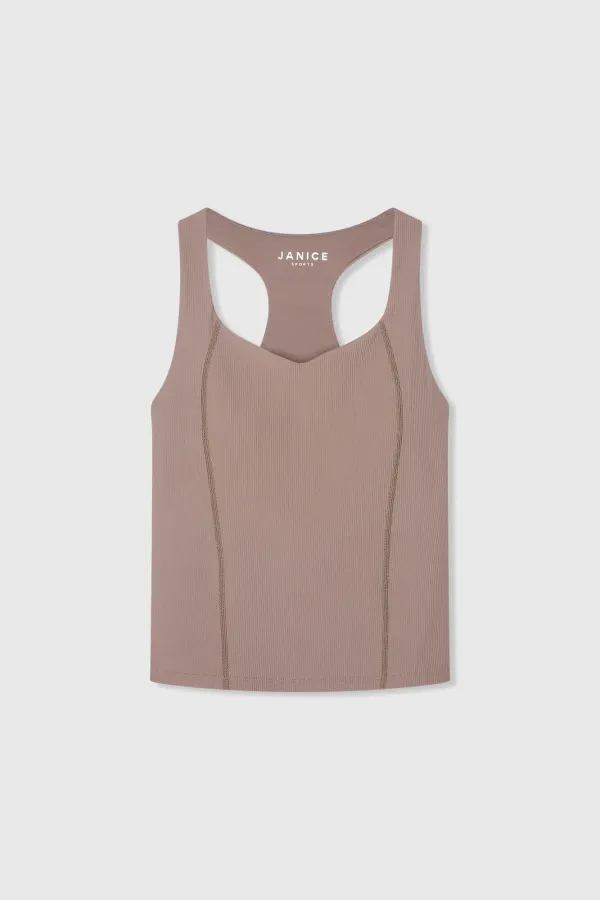 Top Dames Sport Bh Yoga Ryle Bruin Rib