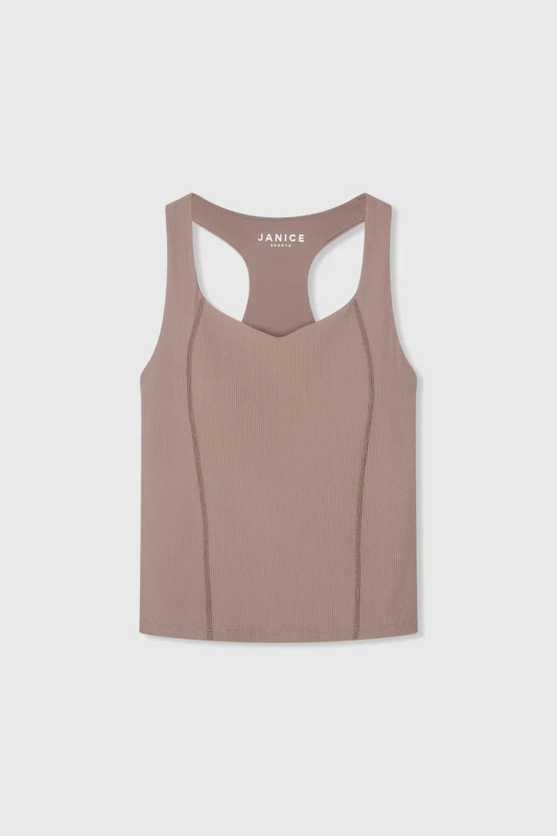 Top Dames Sport Bh Yoga Ryle Bruin Rib