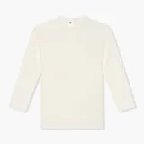 Top Gebreid Viscose Logo Drukker Rug Alec Off White