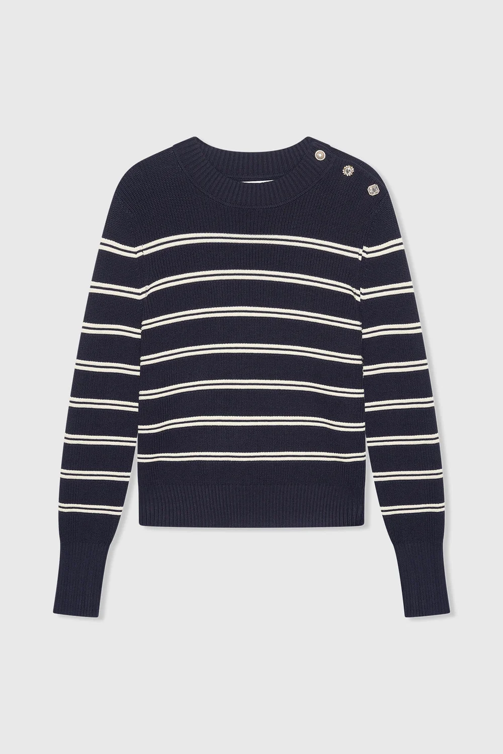 Donovan Trui Blauw Wit