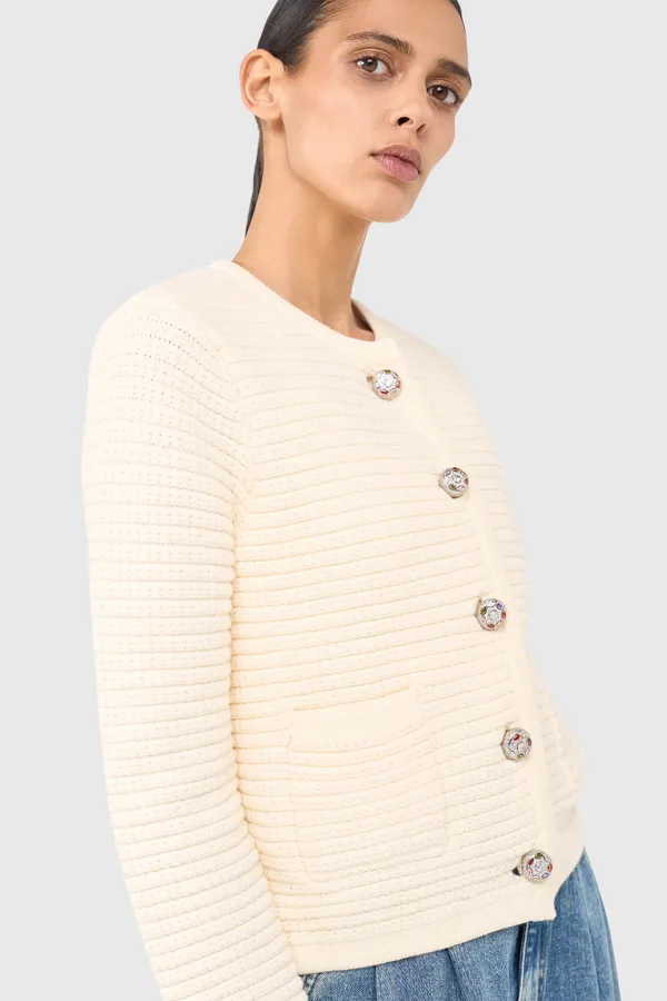 Jimm Vest Off White