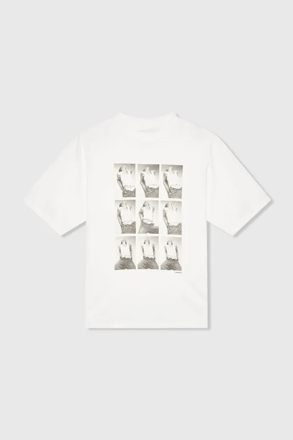 Wit Dames Shirt Katoen Adam Essential