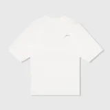 Wit Dames Shirt Katoen Adam Tekst