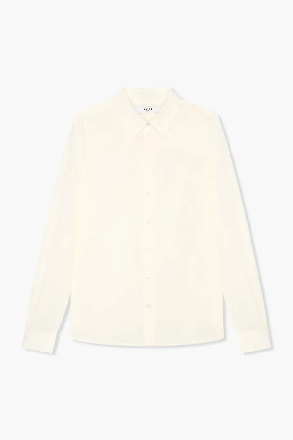 Zijden Dames Blouse Dylan Off White
