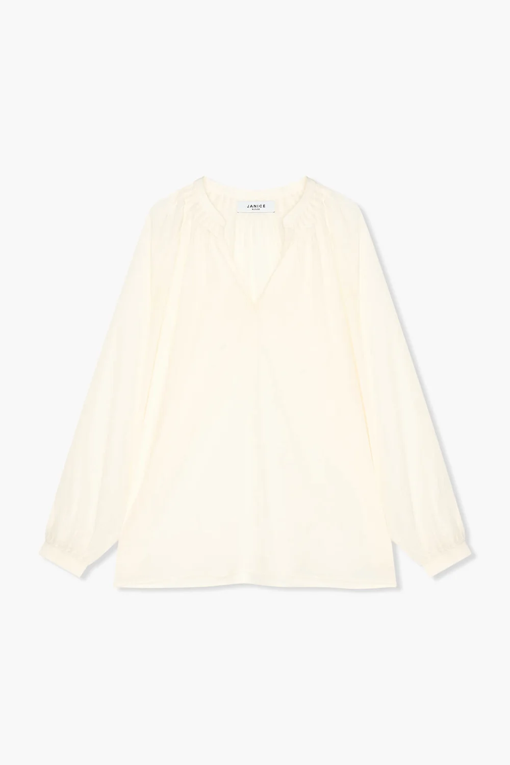 Zijden Dames Blouse Landon Off White