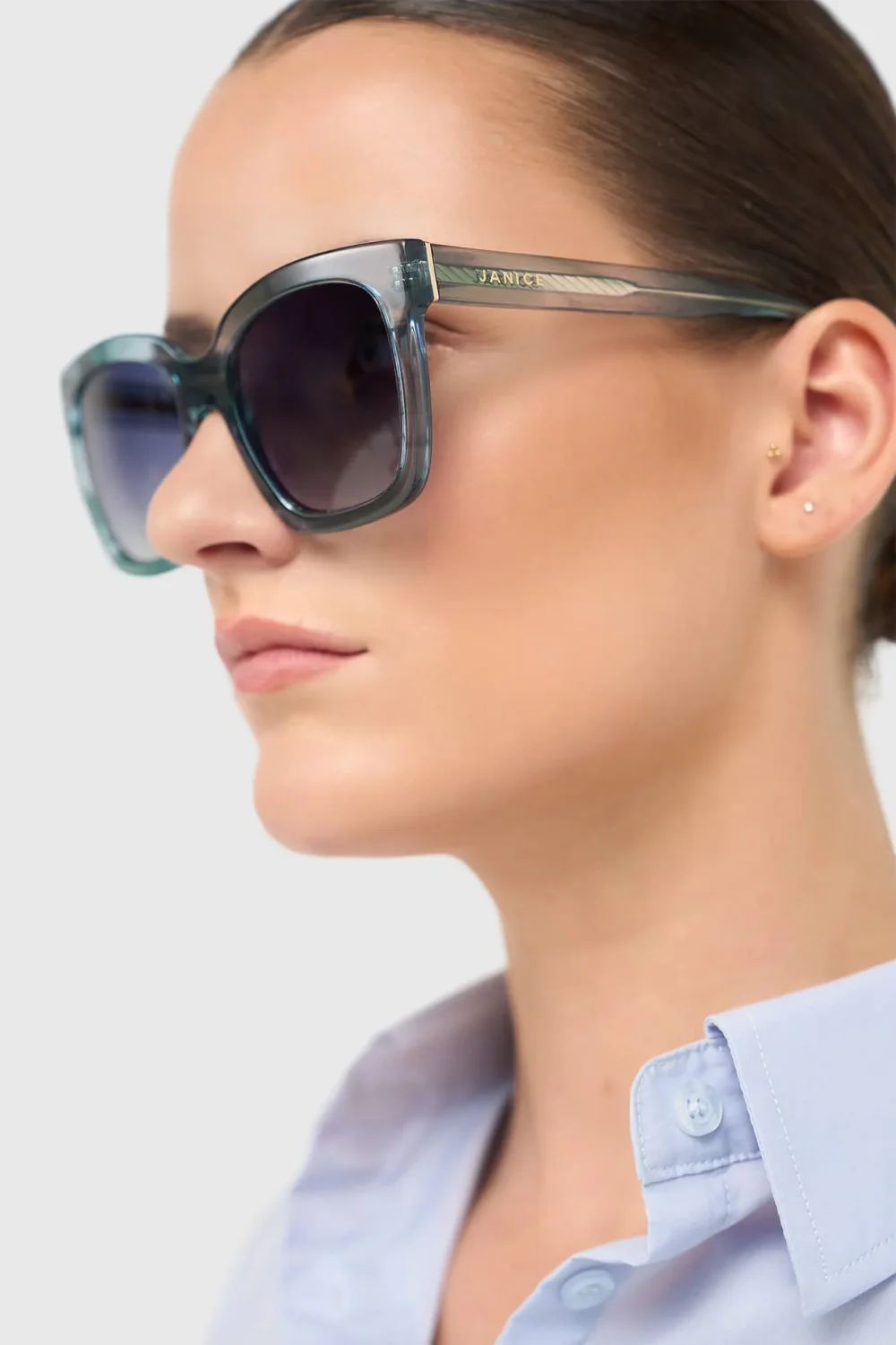Zonnebril Dames Royce Blauw