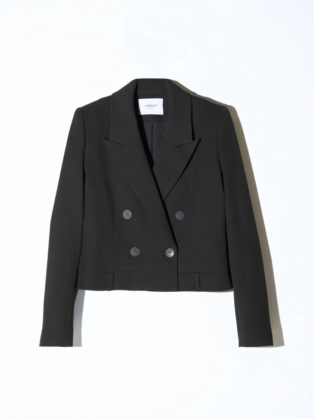 Zwarte Blazer Dames Kort Stan